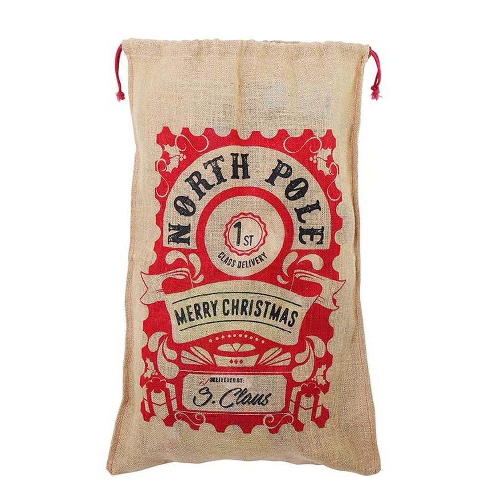 Christmas Shop Christmas Jute Bag