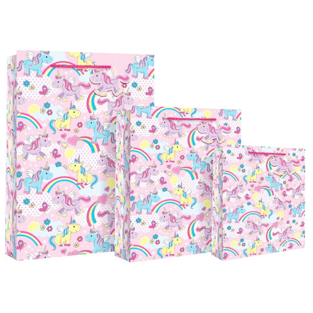 Eurowrap Cute Unicorns Gift Bag