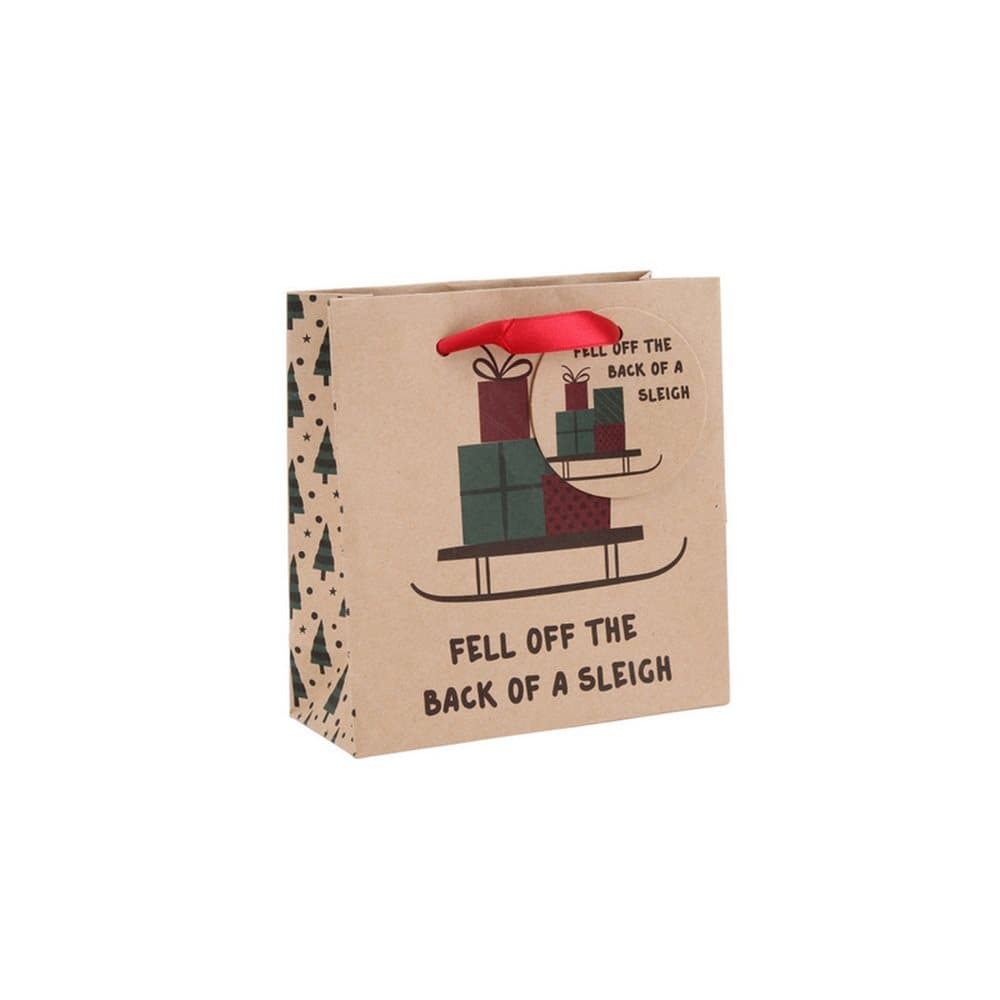 CGB Giftware Christmas Fell Off The Sleigh Gift Bag