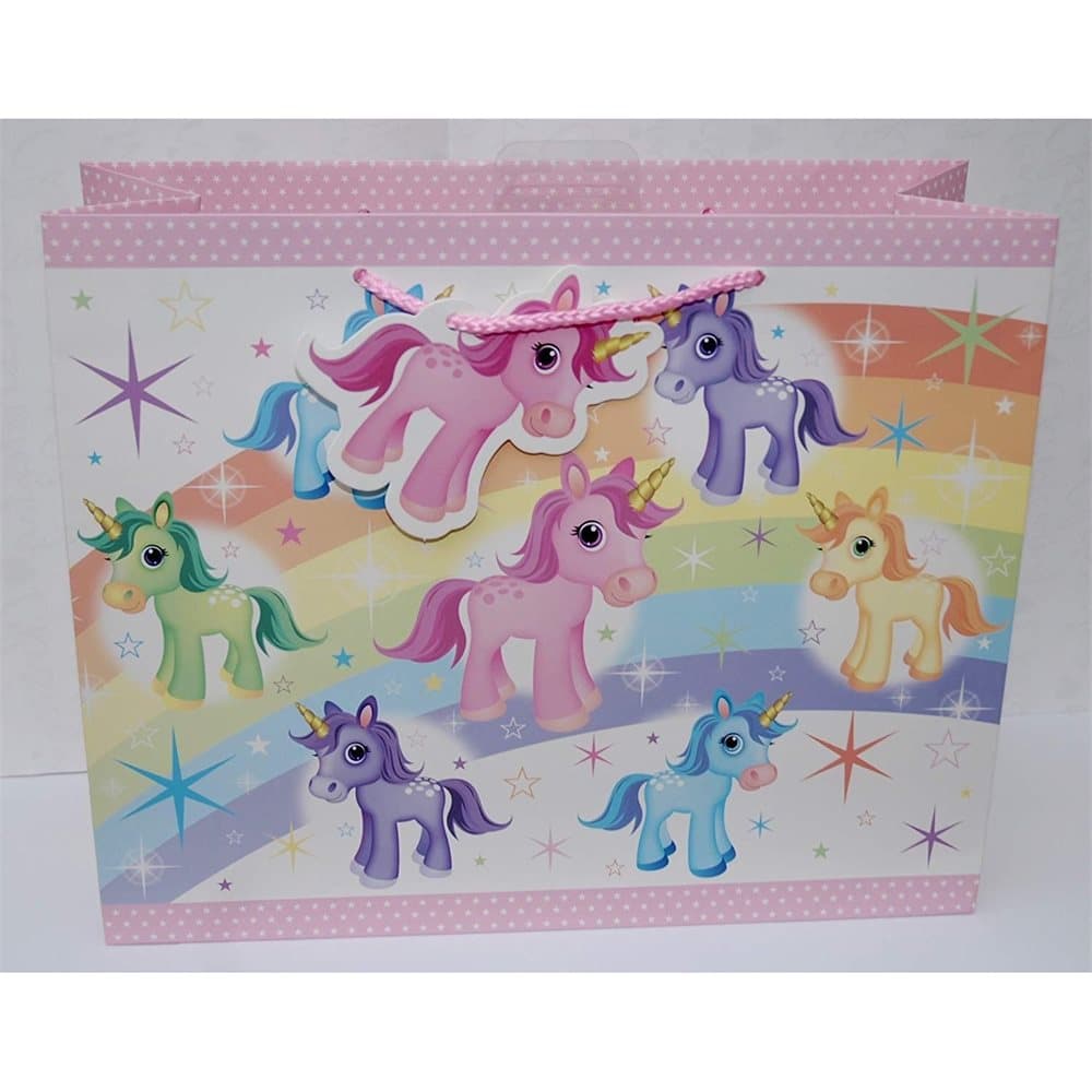 Simon Elvin Unicorn Standard Large Gift Bags