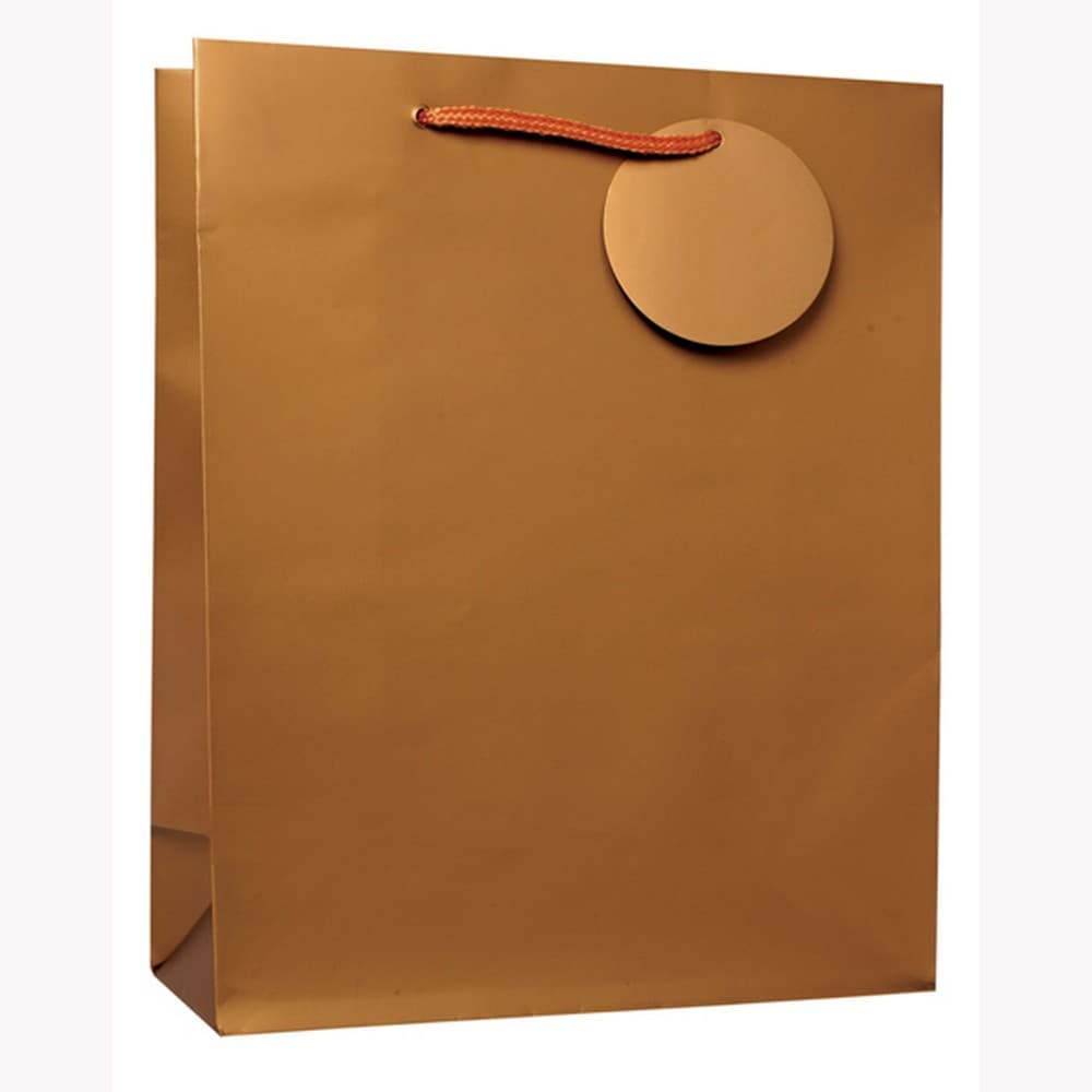 Simon Elvin Large Gold Gift Plastic Bags (Pack Of 6)