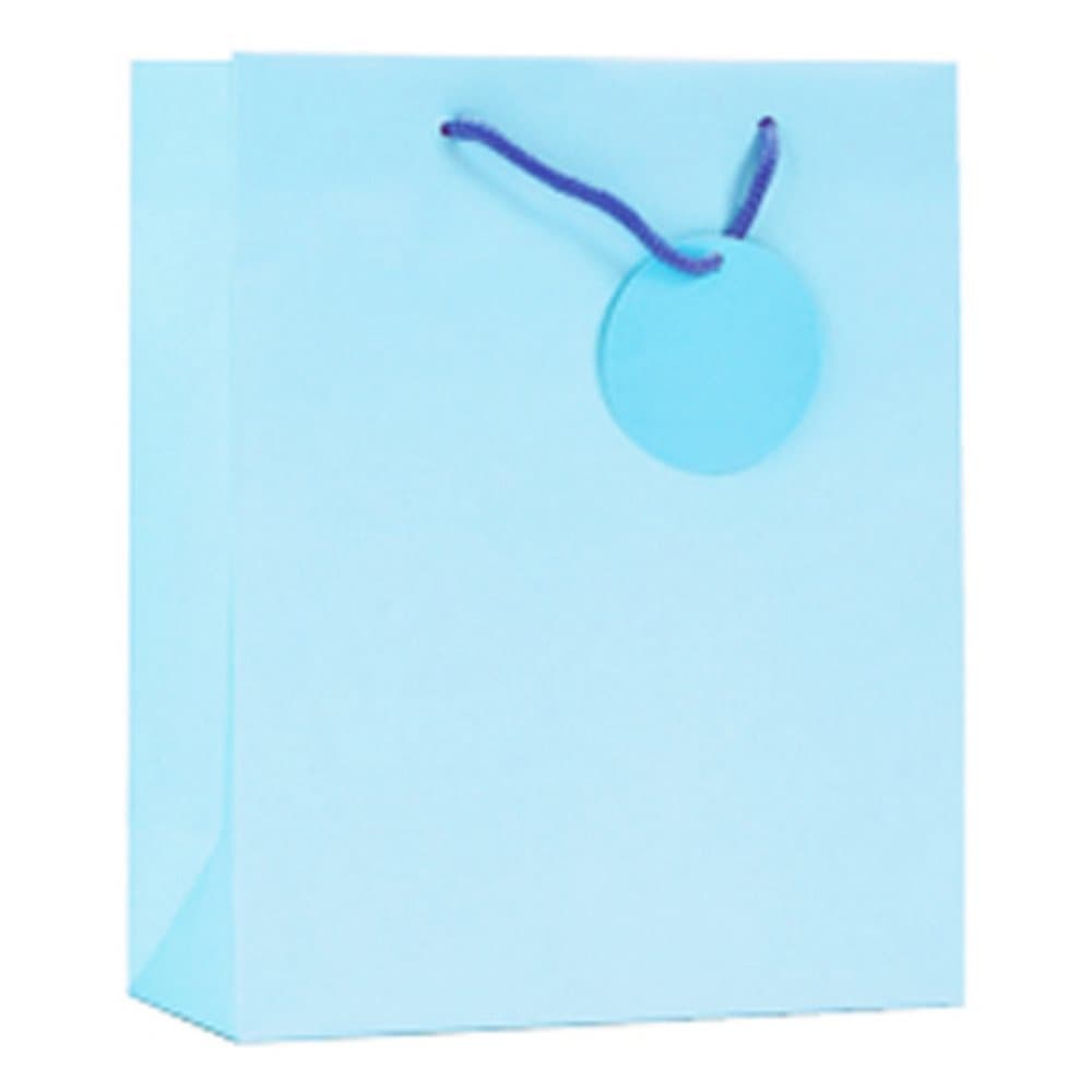 Simon Elvin Finishing Touch Single Colour Large Gift Bag (Pack Of 6)