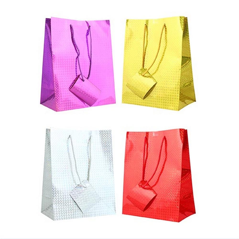 Tallon Holographic Gift Bags (Pack Of 12)