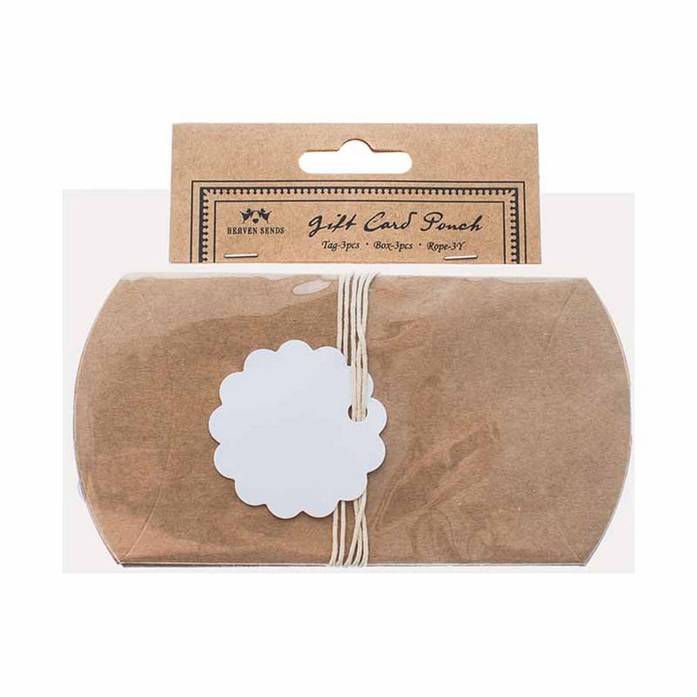 Gift Pouch With Tag & Twine