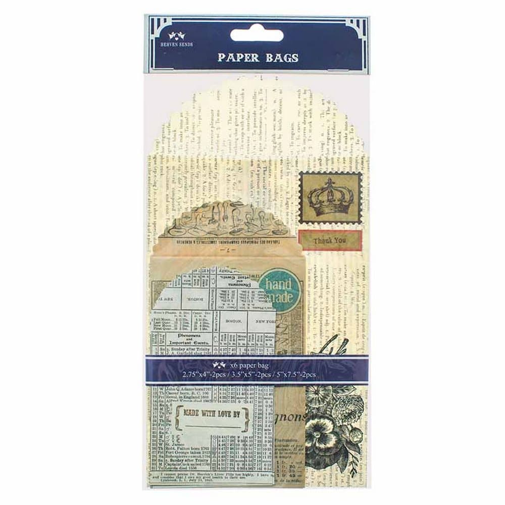 Crown Decorated Paper Bags