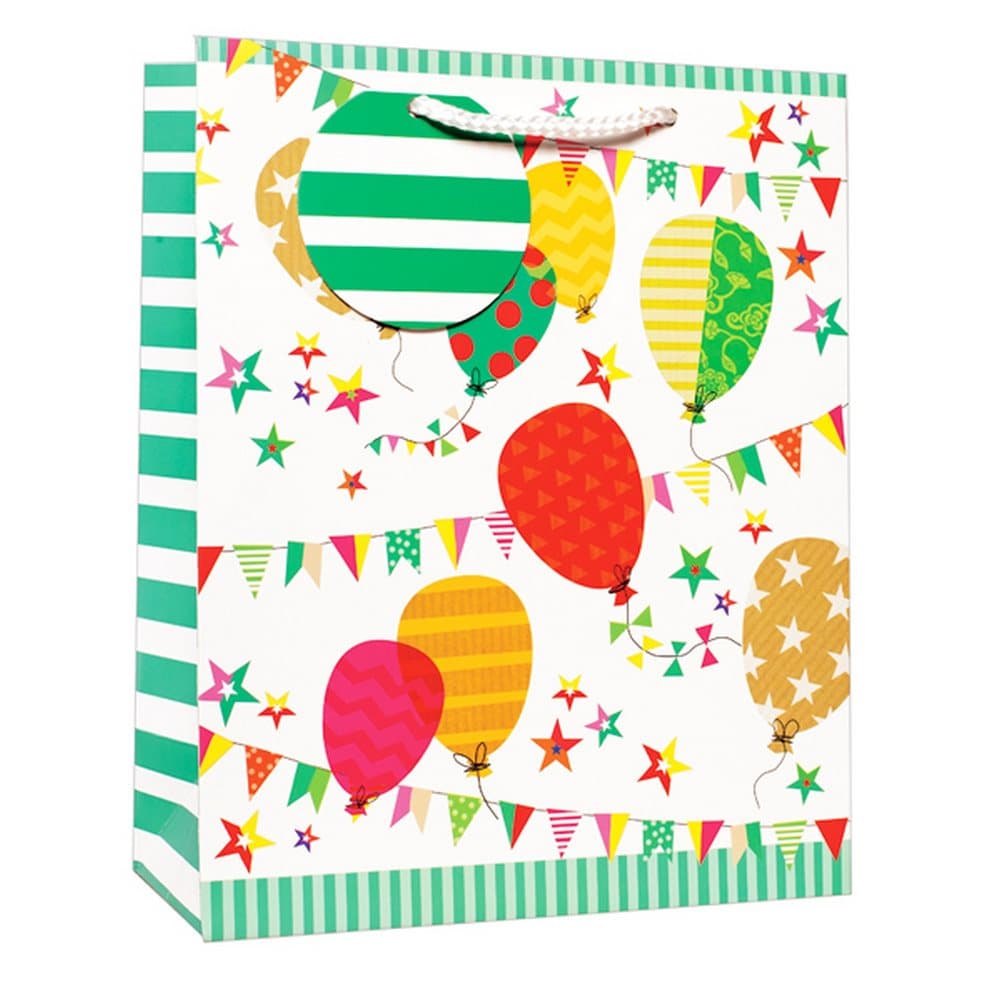 Simon Elvin Birthday Balloons Design Gift Bags (Pack of 6)