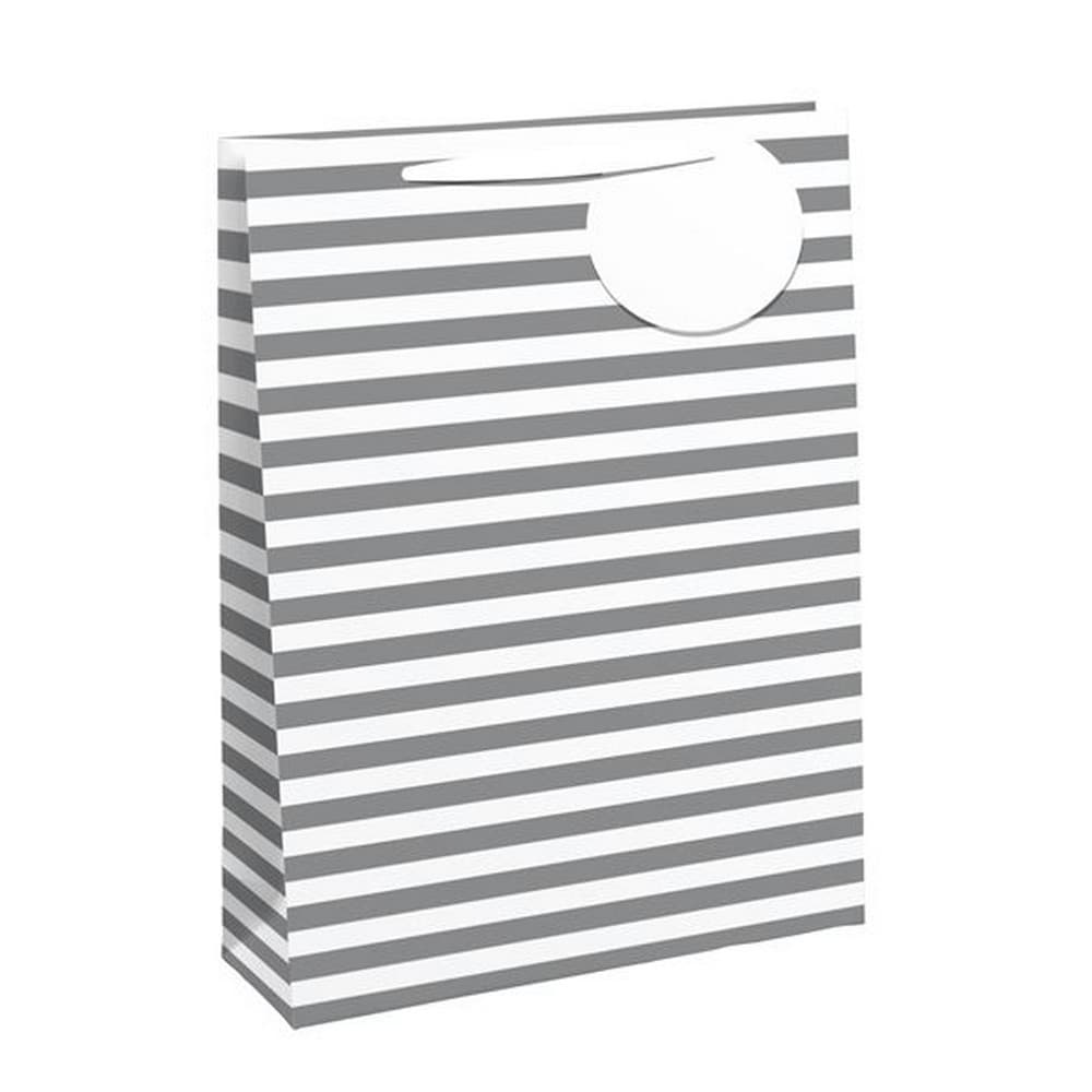 Eurowrap Striped Gift Bags (Pack of 6)