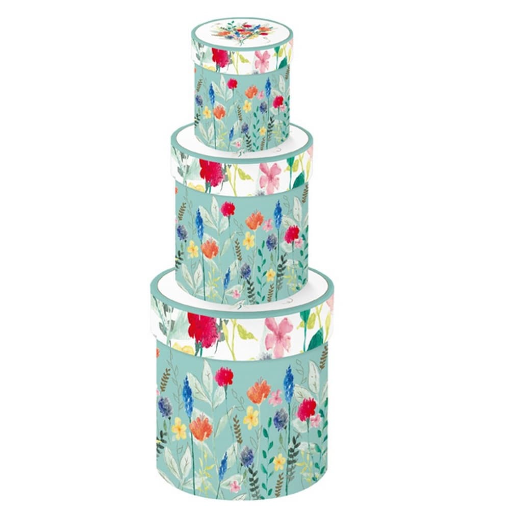 Kenleys Bouquet Round Boxes (Pack of 3)