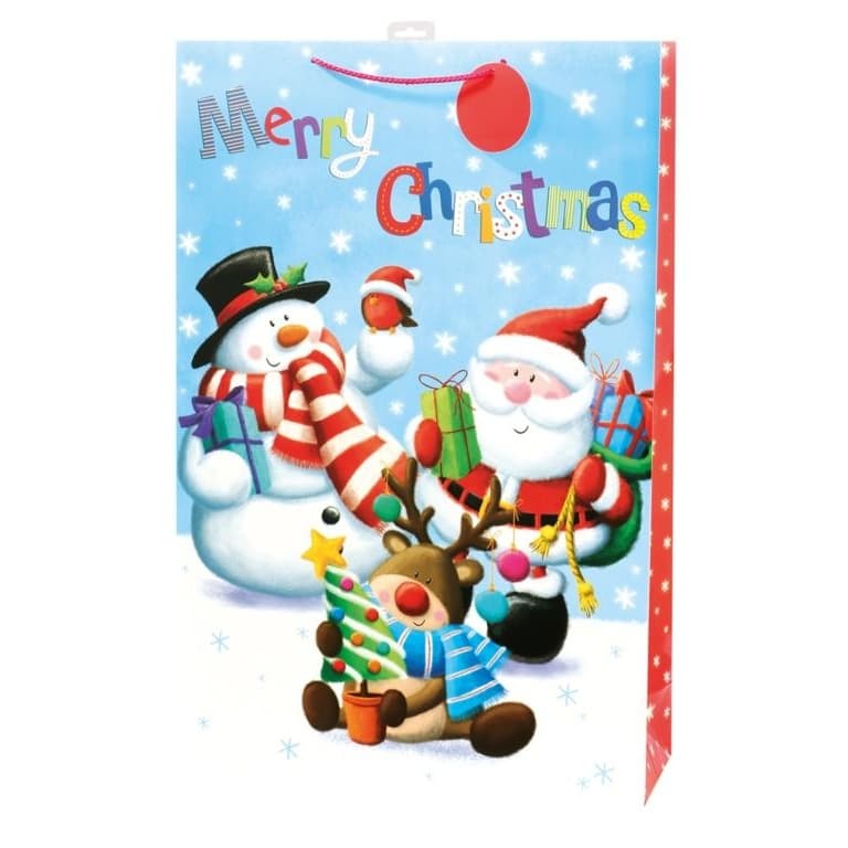 I G Design Character Christmas Jumbo Gift Bag
