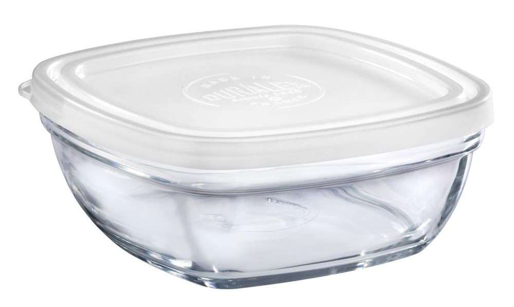 Bowl with lid light duralex 11x11 cm 30 cl