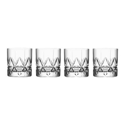 ORREFORS - PEAK DOUBLE OLD FASHIONED 34 CL 4-PACK