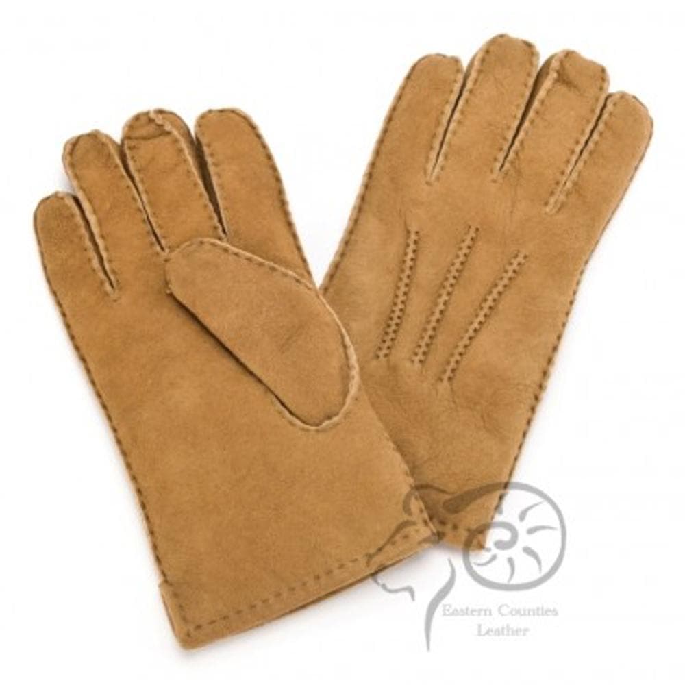Eastern Counties Leather Mens 3 Point Stitch Sheepskin Gloves