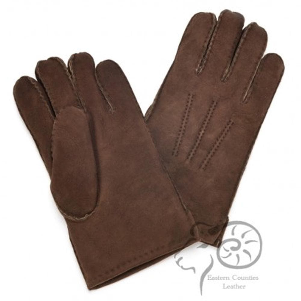 Eastern Counties Leather Mens 3 Point Stitch Sheepskin Gloves