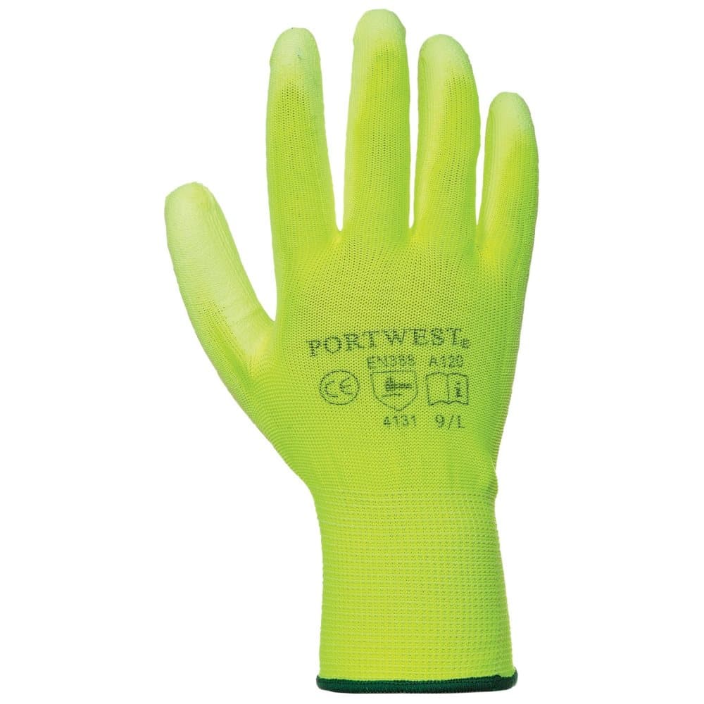 Portwest PU Palm Coated Gloves (A120) / Workwear