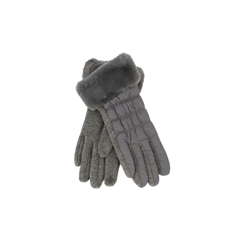 Eastern Counties Leather Womens/Ladies Giselle Faux Fur Cuff Gloves