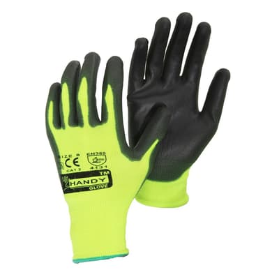 Adults Unisex PU Coated DIY & Gardening Work Gloves