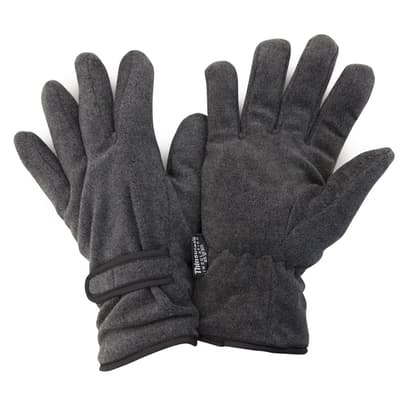 Floso Thinsulate vinterhandskar i termisk fleece för män (3M 40g)