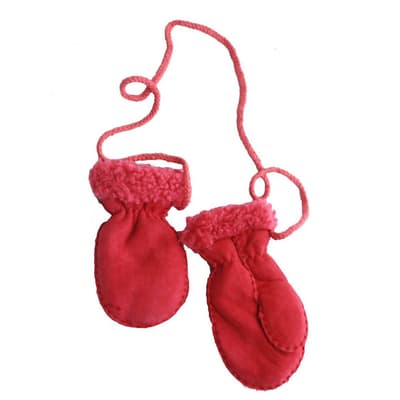 Eastern Counties Leather Baby fåreskind vanter med tommelfingre