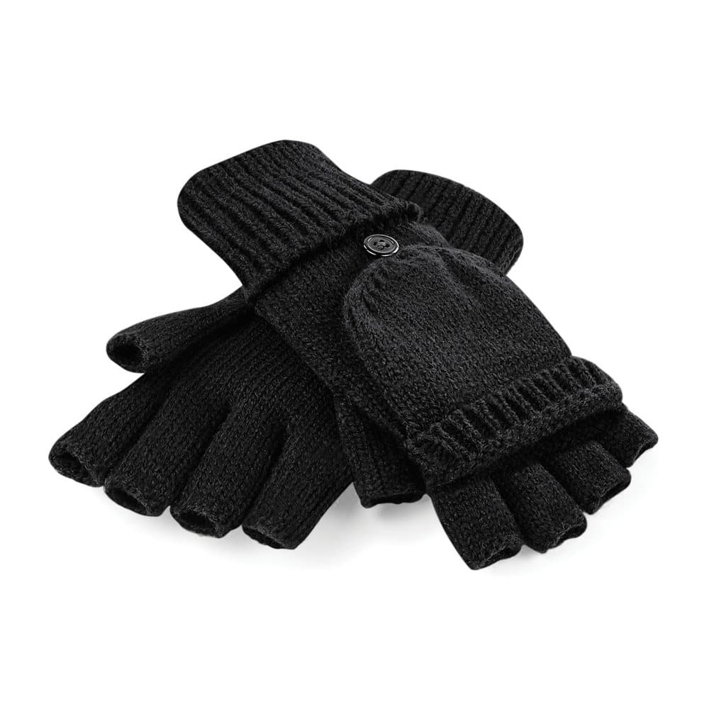 Beechfield Vuxna unisex Fliptop stickade vinterhandskar