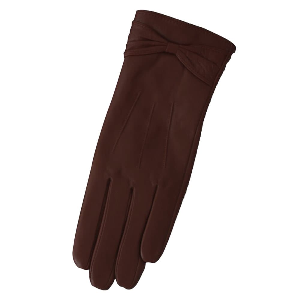 Eastern Counties Leather Womens/Ladies Ruched Bow Gloves