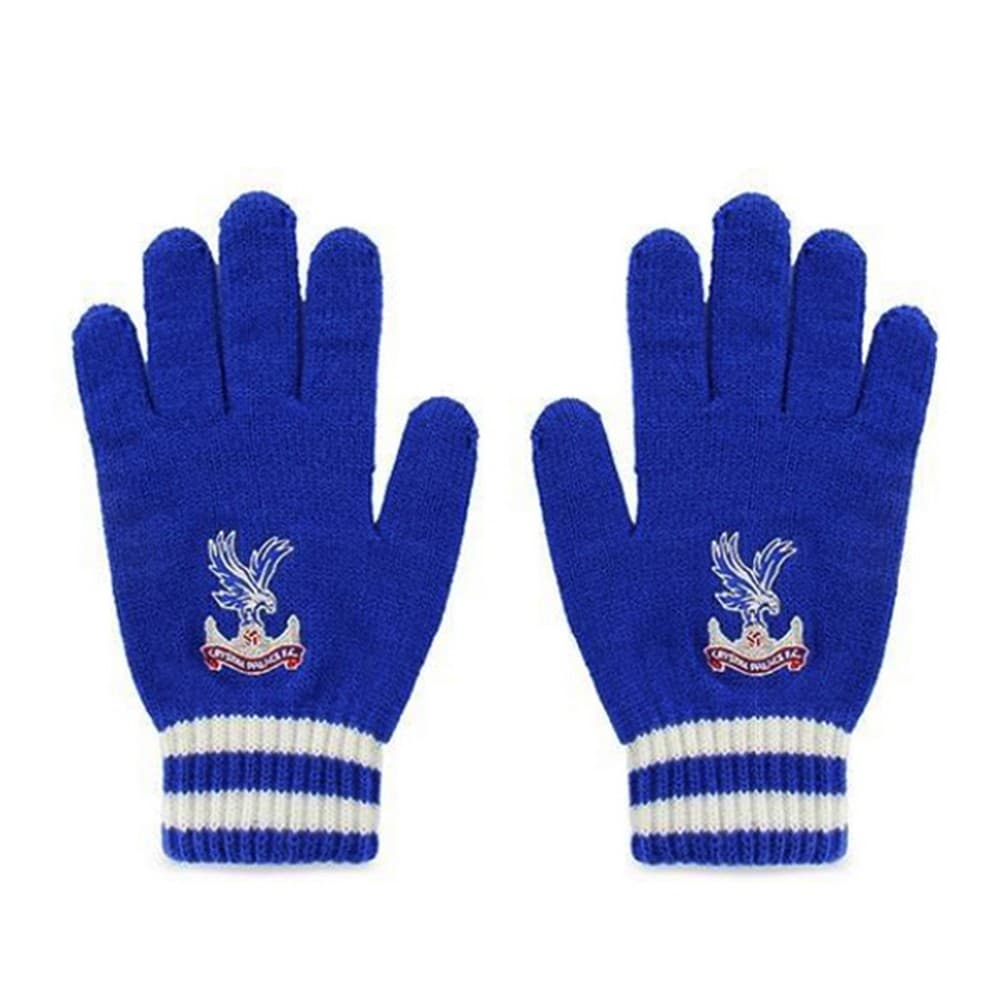 Crystal Palace FC Official Adults Unisex Knitted Gloves