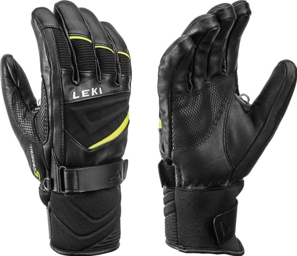LEKI Ski gloves Griffin S black/neon s. 9.5