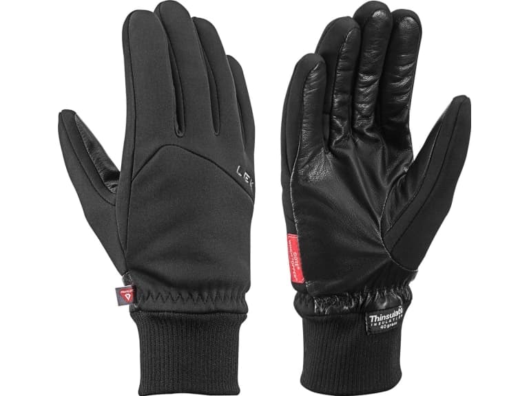 LEKI Hiker Pro black gloves. 7.0
