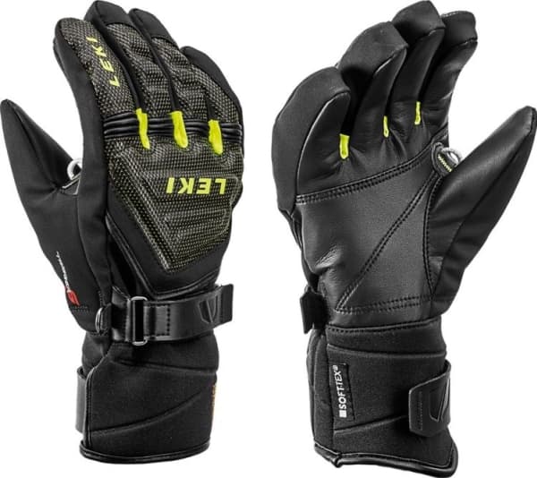 LEKI Ski gloves Race Coach C-Tech S Junior lemon. 5.0