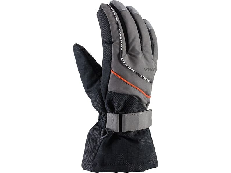 Viking Junior Gloves Mate Black-gray s. 6 (120/19/3322)