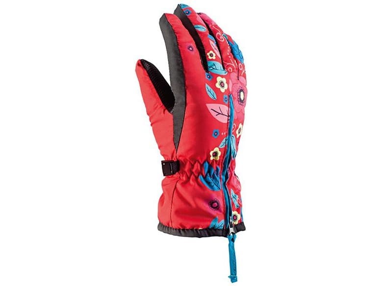 Viking Children's gloves Poppy red s. 4 (120/17/0095/34)