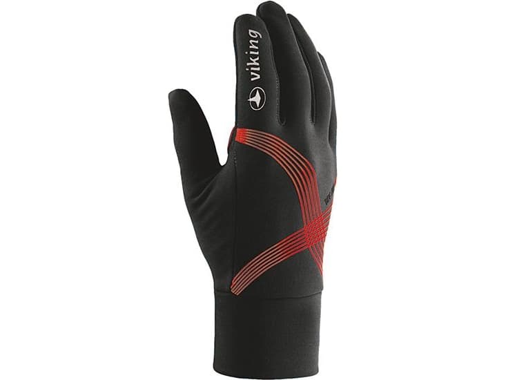 Viking Flex Gloves black-red s. 6 (14014106)