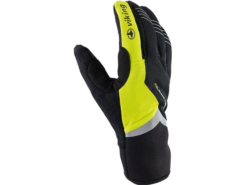 Viking Ramsau multifunction gloves black and yellow size M (140/19/4595/74/8)