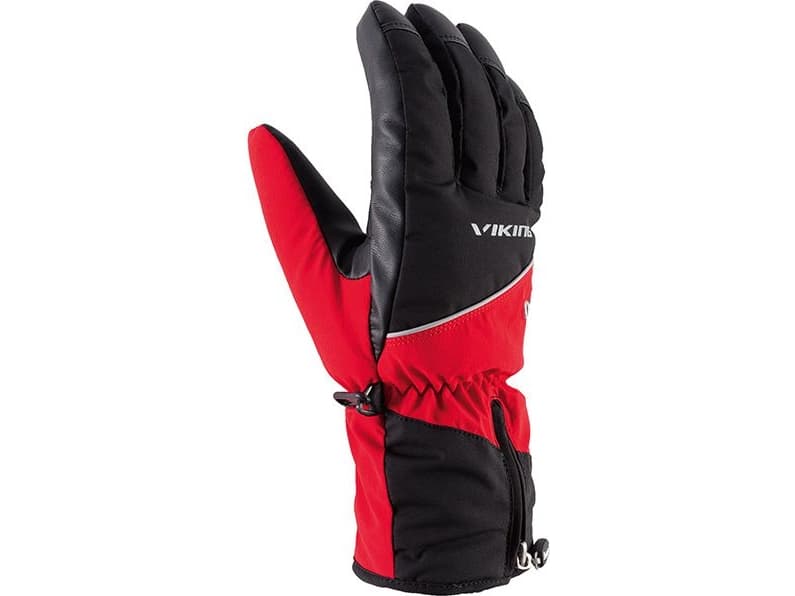 Viking Crispin gloves black-red size M (110/19/0303/34/8)