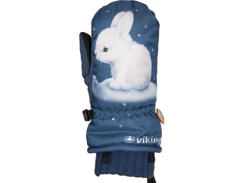 Viking Erin children's gloves navy blue size 4 (12514154)