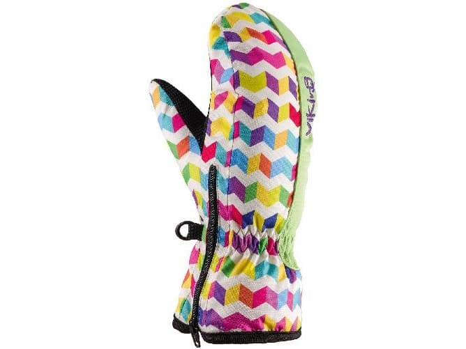 Viking Children's gloves Flick green-purple-yellow s. 2 (125/20/0178)