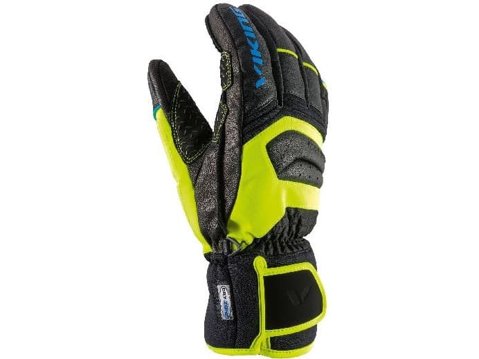 Viking Gloves Race Kaprun black-yellow s.7 (115/20/0710)