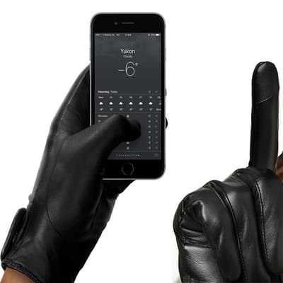 Touch Vantar Leather - Mörkbrun