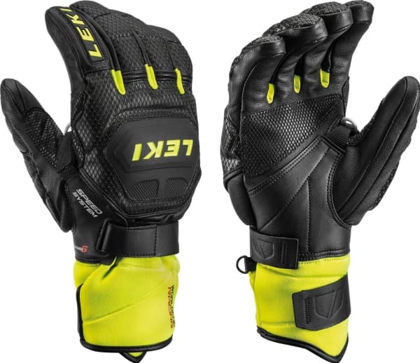 LEKI Ski gloves Wcr Flex S Speed System lemon s. 7.5