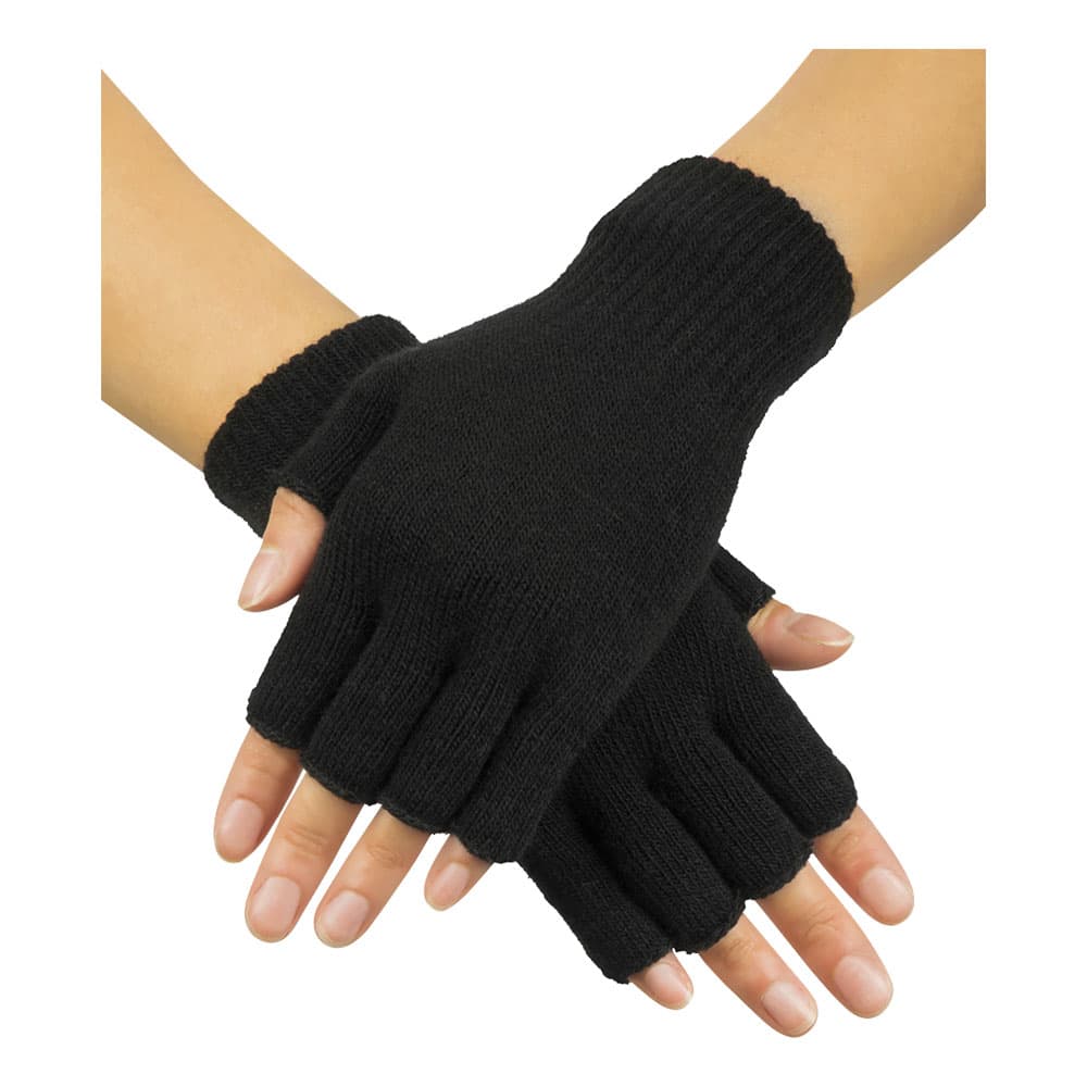 Handsker Fingerløse Sorte