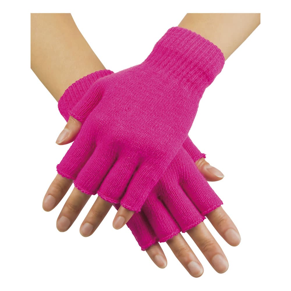 Hanskat Sormettomat Neonpinkit