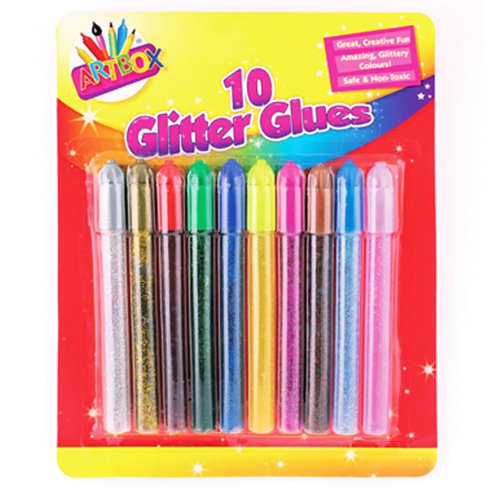 ArtBox 10 Glitter Glues Pens