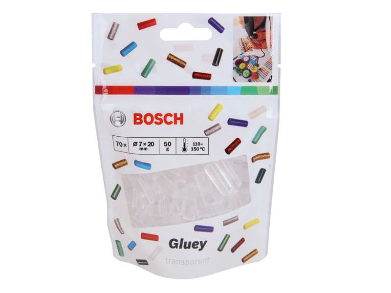 Bosch LIMSTIFT GLUEY TRANSPARENT 7X20MM 70 STK