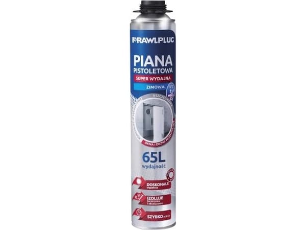 Rawlplug Gun foam for guns 840ml up to 65l winter 12 pcs. (RPP-65-W)