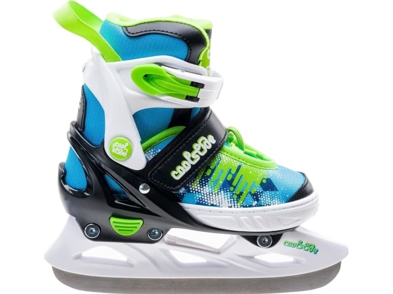 CoolSlide Onsal JR white/blak/blithe skates 33-36