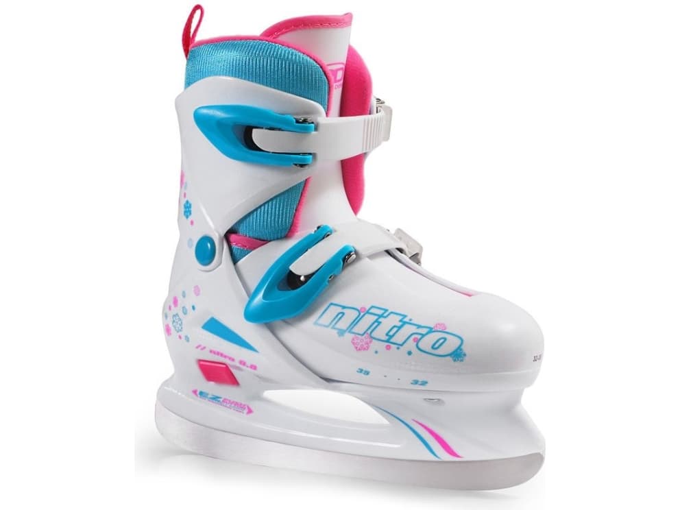 Roller Derby Hockey Skates Nitro 8.8 Girl white, 32-35 (8178)