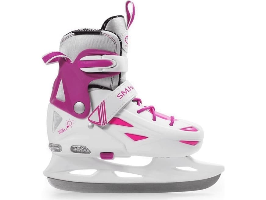 SMJ sport Ice 087 Led White Ice Hockey Skates. 32-35