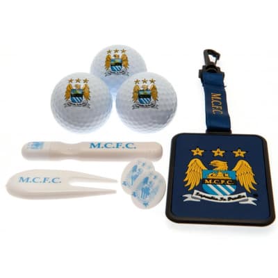 Manchester City FC Premium Golf Gift Set (8 Pieces)