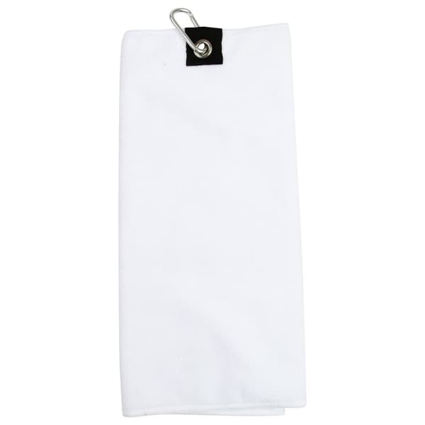 Towel City Microfibre Golf Towel White One Size