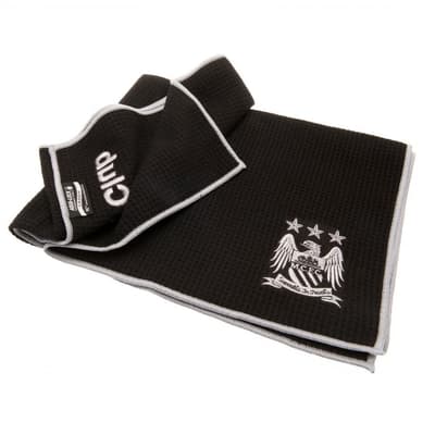 Manchester City FC Official Aqualock Caddy Towel