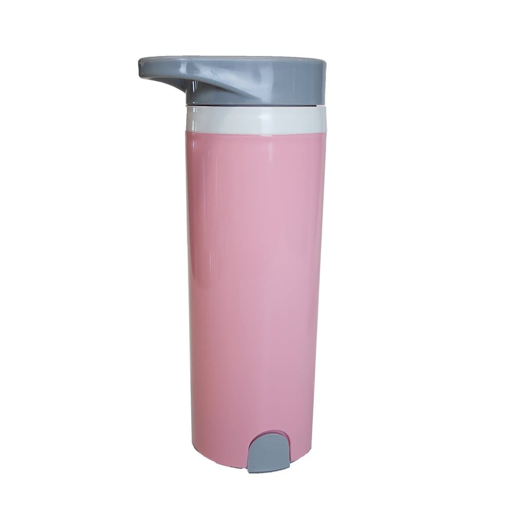 Flaske med sugeplugg - Rosa
